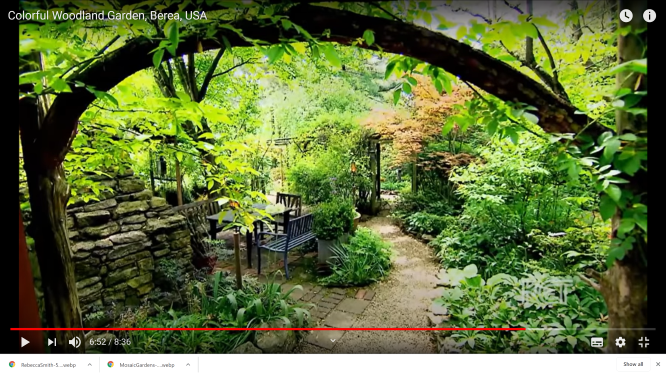 Colorful Woodland Garden, Berea, USA